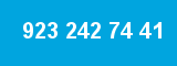 923 242 74 41 923 242 74 41